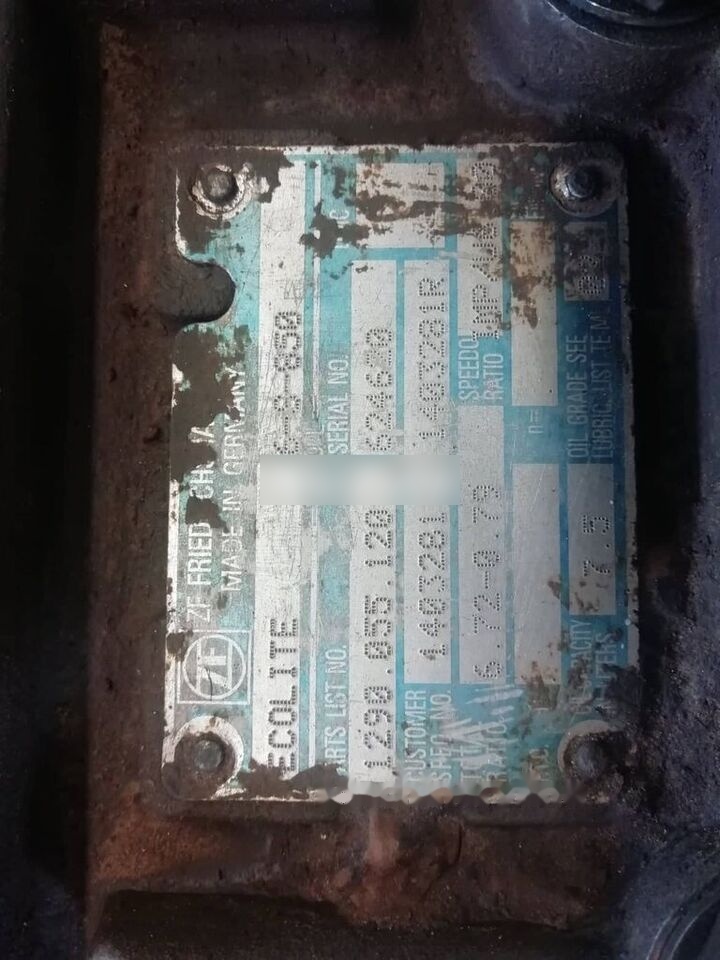 DAF (ZF 6s850) - علبة التروس - شاحنة: صور 5 DAF (ZF 6s850) - علبة التروس - شاحنة: صور 5