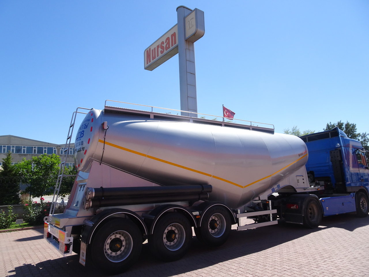 NURSAN Cement Bulker - نصف مقطورة صهريج: صور 5 NURSAN Cement Bulker - نصف مقطورة صهريج: صور 5