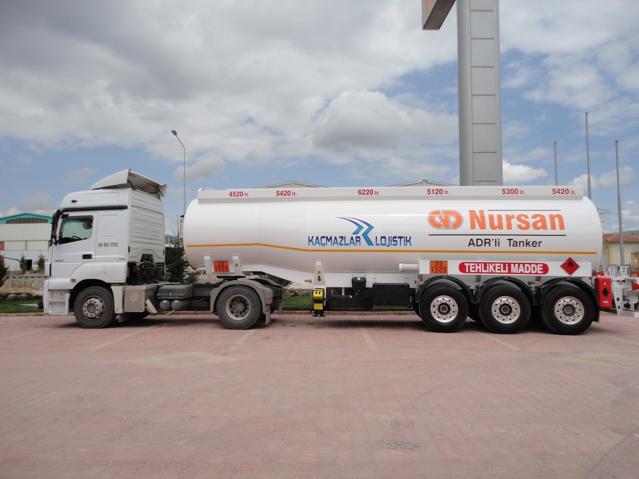 NURSAN Steel Tanker - نصف مقطورة صهريج: صور 1 NURSAN Steel Tanker - نصف مقطورة صهريج: صور 1