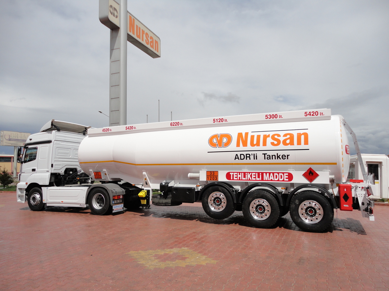 NURSAN Steel Tanker - نصف مقطورة صهريج: صور 4 NURSAN Steel Tanker - نصف مقطورة صهريج: صور 4