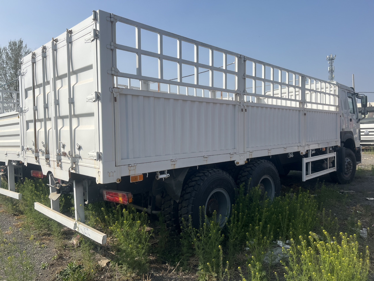 SINOTRUK HOWO Tipper Dump Truck with Fence 6*4 8*4 - شاحنة نقل المواشي شاحنة: صور 5 SINOTRUK HOWO Tipper Dump Truck with Fence 6*4 8*4 - شاحنة نقل المواشي شاحنة: صور 5