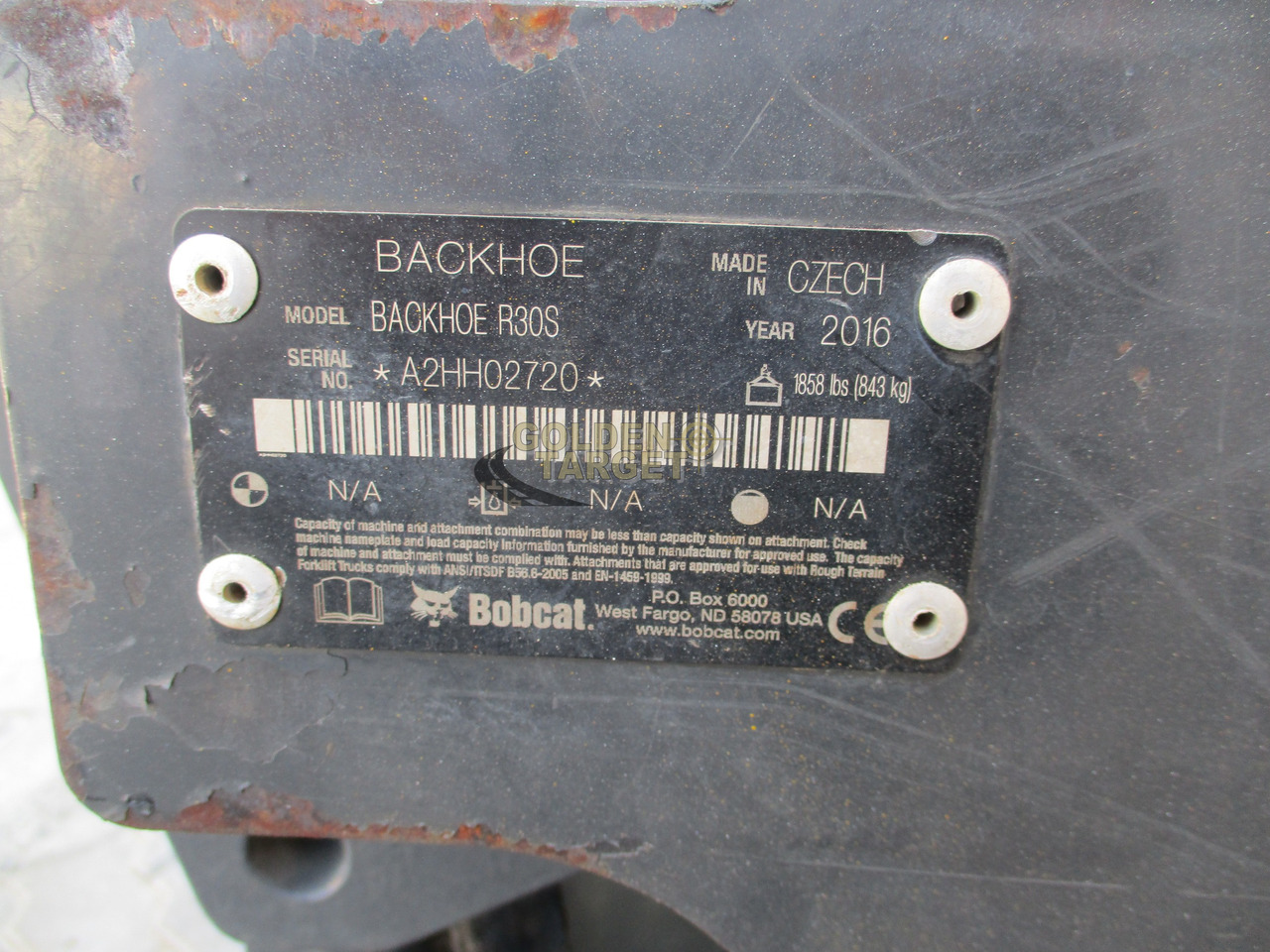 BOBCAT Skid Steer R30S Backhoe Attachment - بكت شيول - شيول صغير: صور 5 BOBCAT Skid Steer R30S Backhoe Attachment - بكت شيول - شيول صغير: صور 5