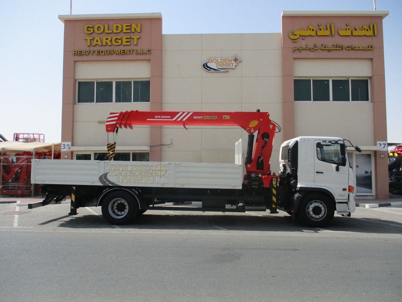 HINO 500 1927 4x2 SANY PALFINGER SPS20000 Crane - شاحنة كرين: صور 5 HINO 500 1927 4x2 SANY PALFINGER SPS20000 Crane - شاحنة كرين: صور 5