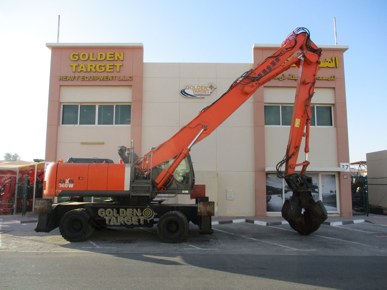 HITACHI ZX360-3 Hydraulic Wheel Excavator - حفارة على عجلات: صور 5 HITACHI ZX360-3 Hydraulic Wheel Excavator - حفارة على عجلات: صور 5