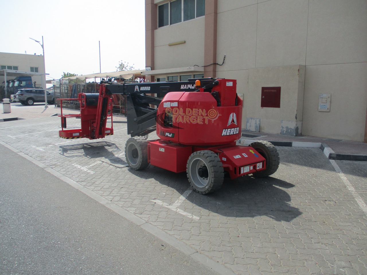 Hered HA14JE Electric Articulating Boom Lift - رافعات سلة مفصلية: صور 3 Hered HA14JE Electric Articulating Boom Lift - رافعات سلة مفصلية: صور 3