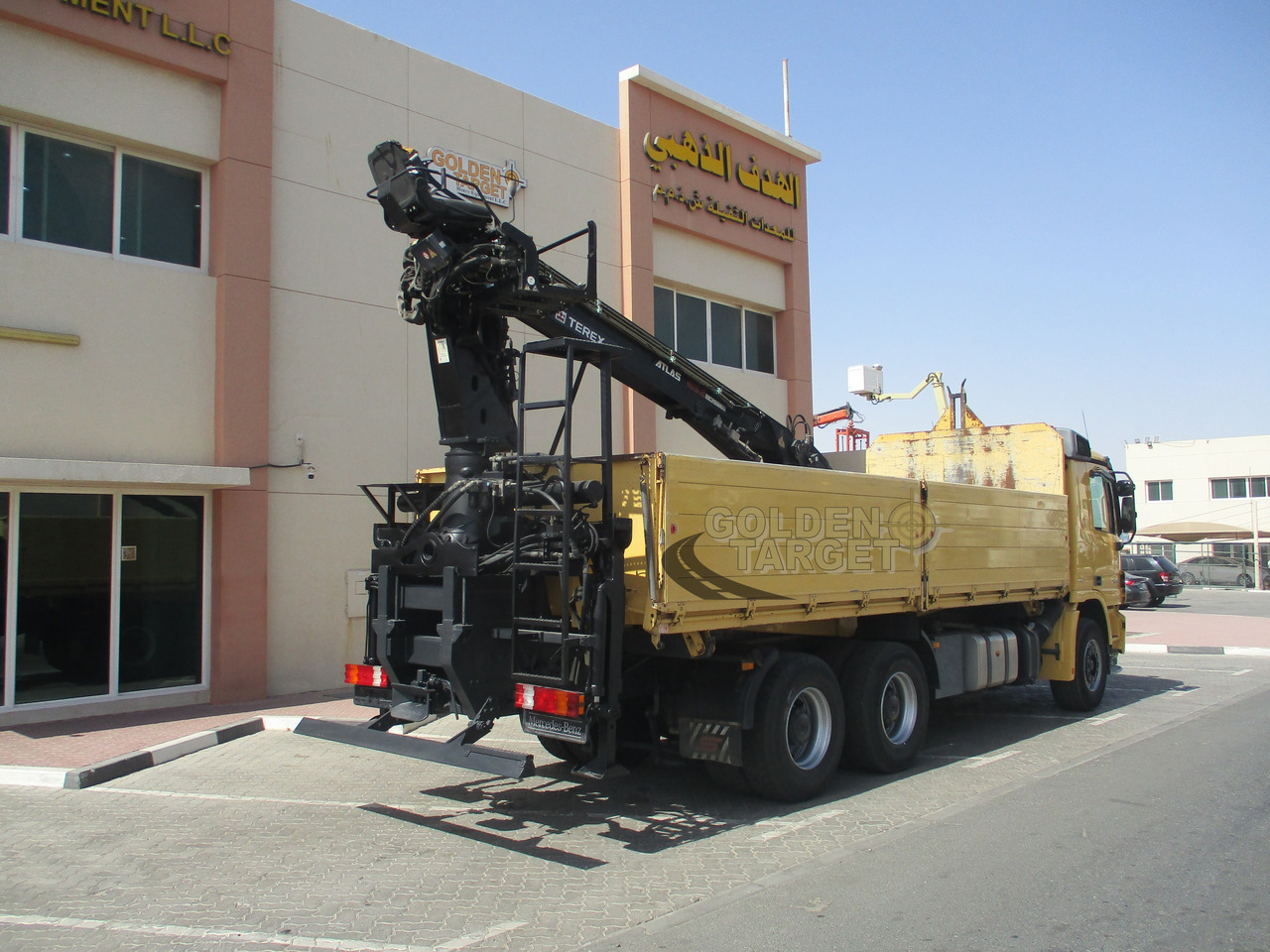 MERCEDES-BENZ ACTROS 2644 6×4 with ATLAS 165.2 Block Crane - شاحنة كرين: صور 3 MERCEDES-BENZ ACTROS 2644 6×4 with ATLAS 165.2 Block Crane - شاحنة كرين: صور 3