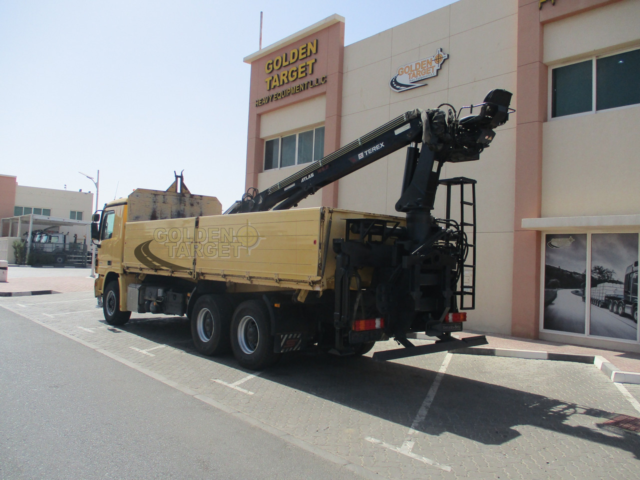 MERCEDES-BENZ ACTROS 2644 6×4 with ATLAS 165.2 Block Crane - شاحنة كرين: صور 4 MERCEDES-BENZ ACTROS 2644 6×4 with ATLAS 165.2 Block Crane - شاحنة كرين: صور 4