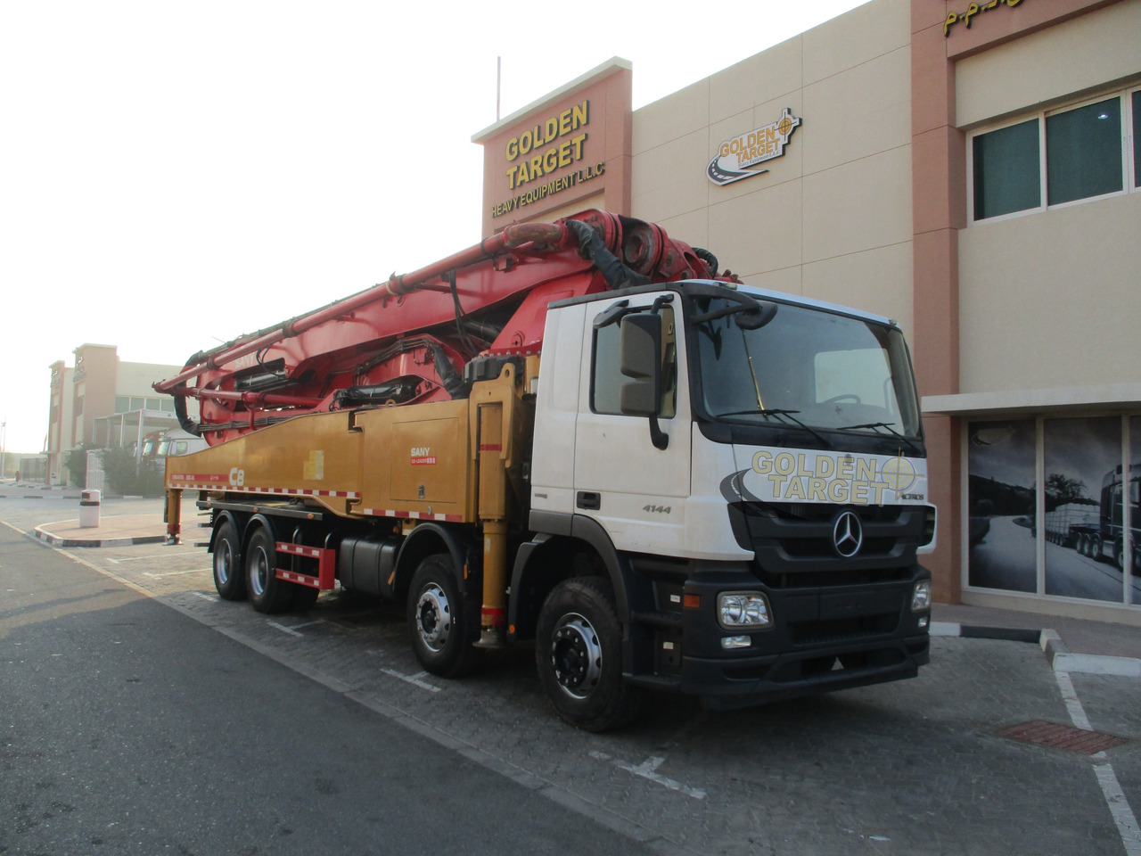 Mercedes ACTROS 4144 8x4 SANY 56m Concrete Pump - مضخة خرسانة: صور 1 Mercedes ACTROS 4144 8x4 SANY 56m Concrete Pump - مضخة خرسانة: صور 1
