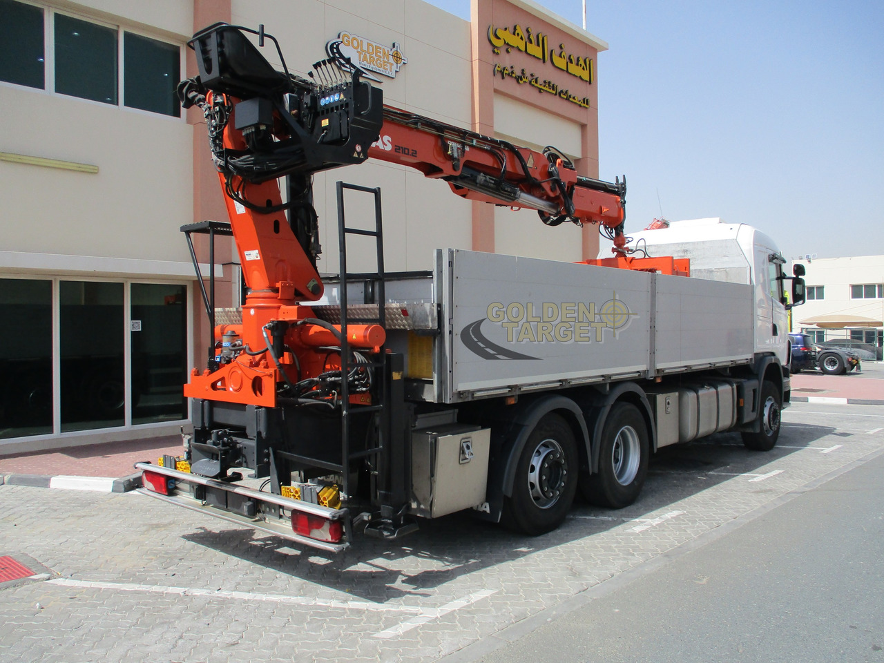 SCANIA G480 6x2 with ATLAS 210.2 Block Crane - شاحنة كرين: صور 3 SCANIA G480 6x2 with ATLAS 210.2 Block Crane - شاحنة كرين: صور 3