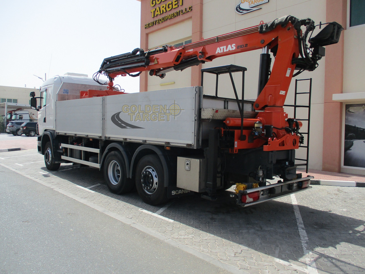SCANIA G480 6x2 with ATLAS 210.2 Block Crane - شاحنة كرين: صور 4 SCANIA G480 6x2 with ATLAS 210.2 Block Crane - شاحنة كرين: صور 4