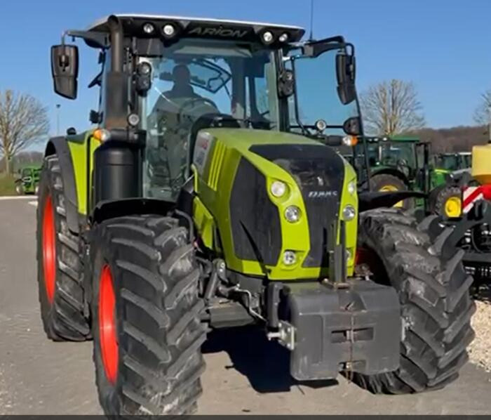 Claas Arion 650 - جرار: صور 1 Claas Arion 650 - جرار: صور 1