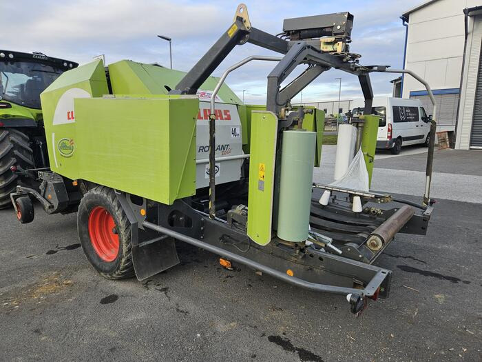 Claas Rollant 355 RC Uniwrap - مكبس القش الدائري: صور 4 Claas Rollant 355 RC Uniwrap - مكبس القش الدائري: صور 4