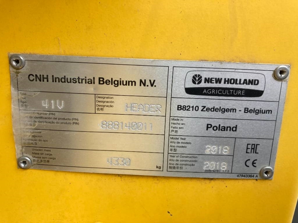 New Holland Varifeed 41V - معدات آلة حصاد: صور 3 New Holland Varifeed 41V - معدات آلة حصاد: صور 3