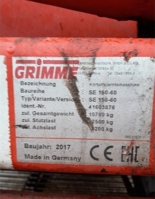 Grimme SE 150-60 NB إيجار Grimme SE 150-60 NB: صور 14
