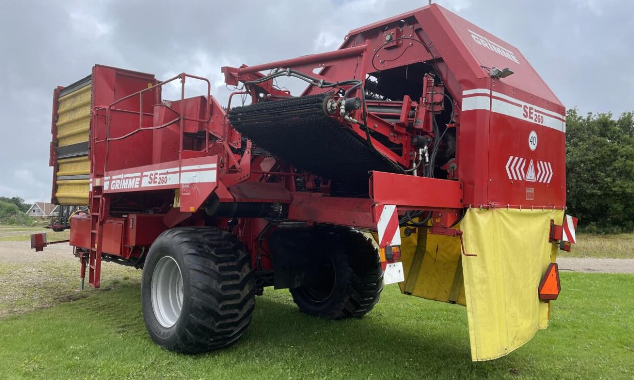 Grimme SE 260 - حصادة البطاطس: صور 1 Grimme SE 260 - حصادة البطاطس: صور 1