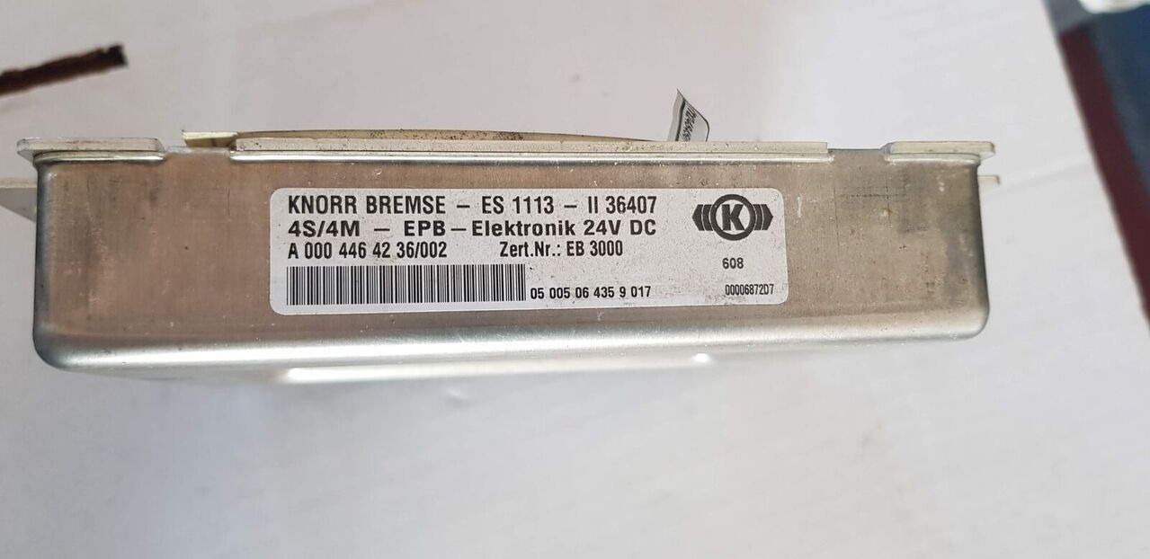 Knorr-Bremse Mercedes-Benz - كتلة التحكم - شاحنة: صور 3 Knorr-Bremse Mercedes-Benz - كتلة التحكم - شاحنة: صور 3