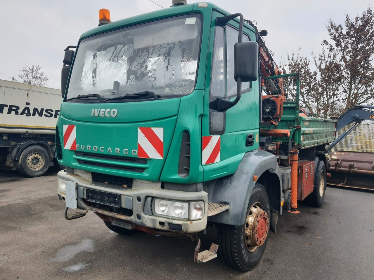 Iveco ML140E18 Dreiseitenkipper 4x4 mit Kran+Greifere - قلابات: صور 1 Iveco ML140E18 Dreiseitenkipper 4x4 mit Kran+Greifere - قلابات: صور 1