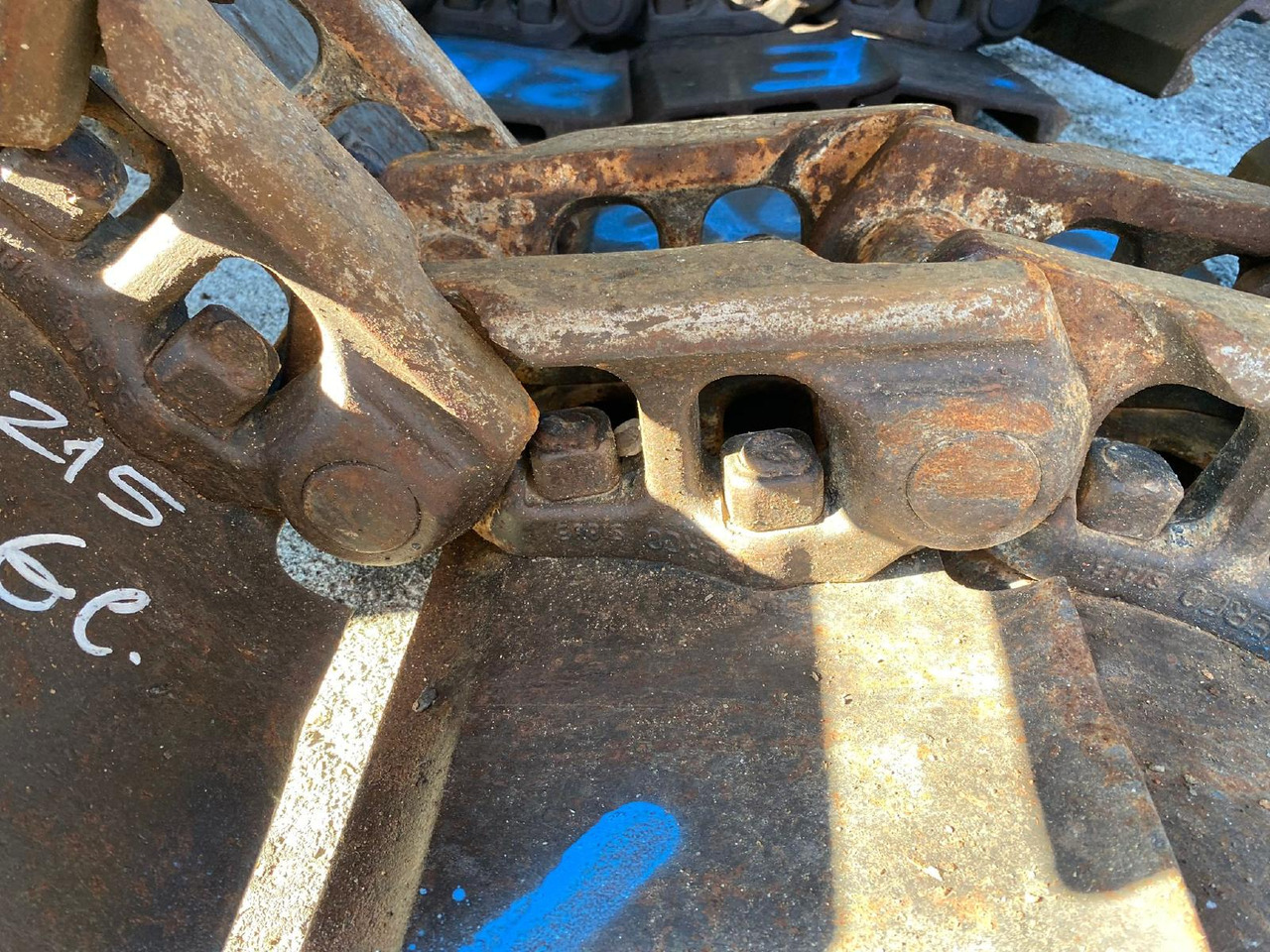 مسارات للحفارات - آلات البناء Fiat-Kobelco E215: صور 6