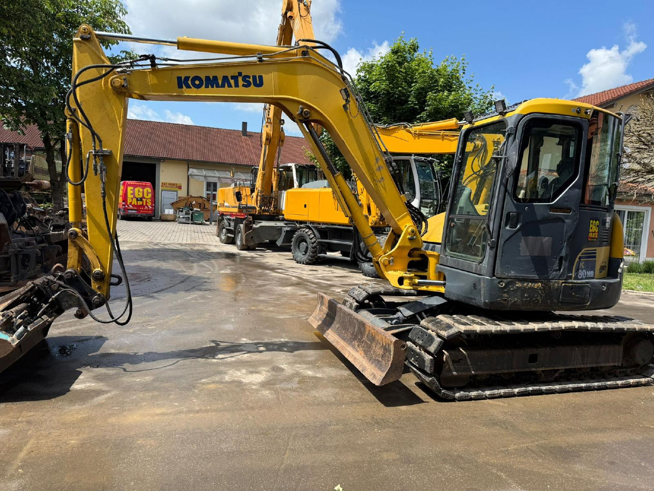 حفارات زحافة Komatsu PC 80 MR -3: صور 9 حفارات زحافة Komatsu PC 80 MR -3: صور 9