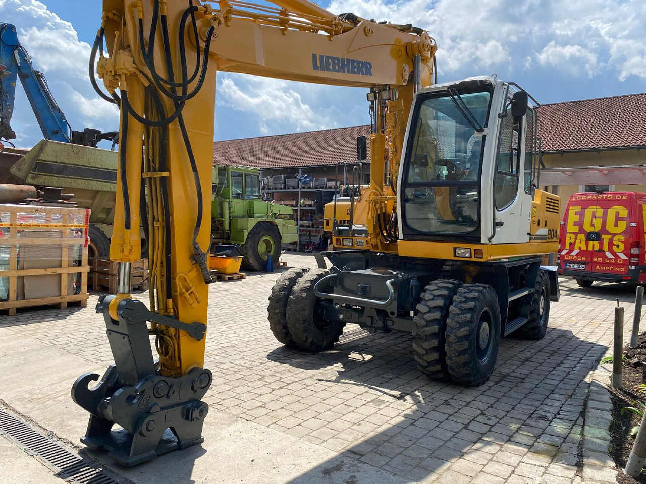 Liebherr A 904 C LIT - حفارة على عجلات: صور 5 Liebherr A 904 C LIT - حفارة على عجلات: صور 5