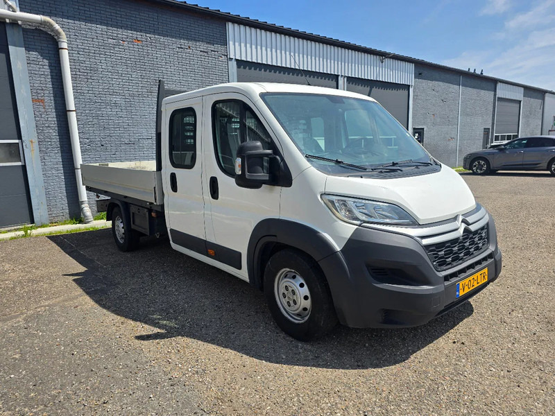 الشاحنات الصغيرة المسطحة, الشاحنات الصغيرة كابينة مزدوجة Citroën Jumper 3.0 HDI open laadbak: صور 20