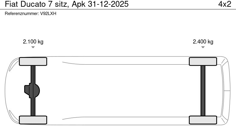 Fiat Ducato 7 sitz, Apk 31-12-2025 - الشاحنات الصغيرة المسطحة, الشاحنات الصغيرة كابينة مزدوجة: صور 3 Fiat Ducato 7 sitz, Apk 31-12-2025 - الشاحنات الصغيرة المسطحة, الشاحنات الصغيرة كابينة مزدوجة: صور 3