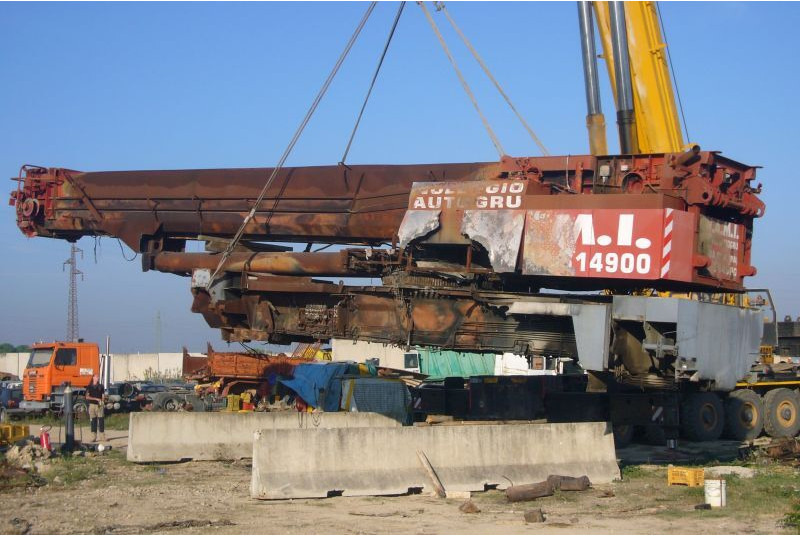 Krupp KMK 8350 for parts - رافعة لجميع التضاريس: صور 2 Krupp KMK 8350 for parts - رافعة لجميع التضاريس: صور 2
