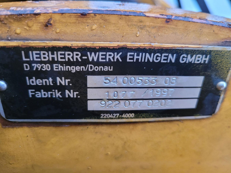 Liebherr LTM 1300 luffing jib winch with frame - ونش كرين: صور 5 Liebherr LTM 1300 luffing jib winch with frame - ونش كرين: صور 5
