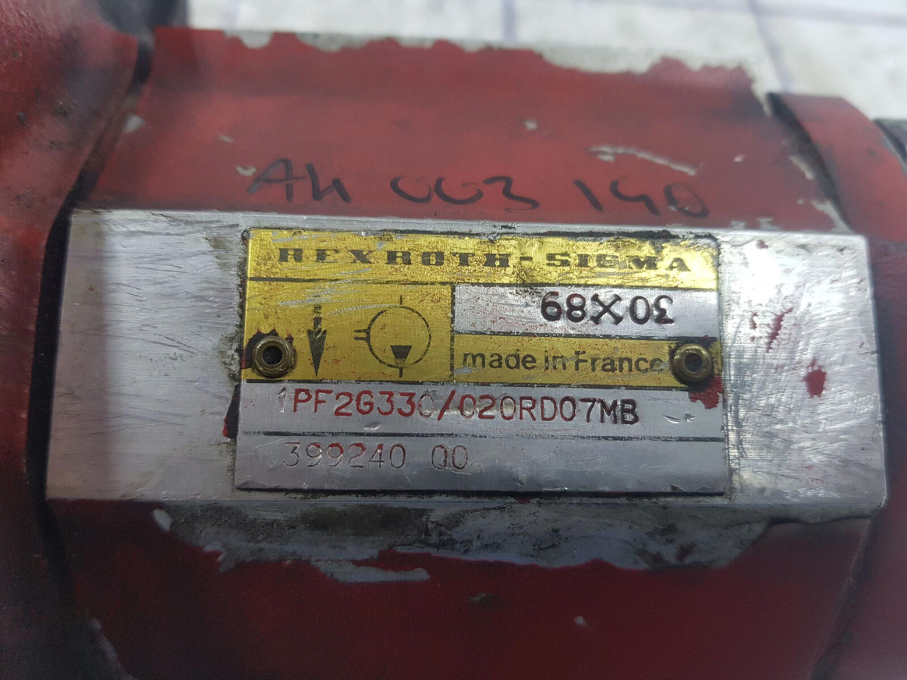 Rexroth Rexroth sigma Gear pump - مضخة هيدروليكية - الرافعة: صور 5 Rexroth Rexroth sigma Gear pump - مضخة هيدروليكية - الرافعة: صور 5