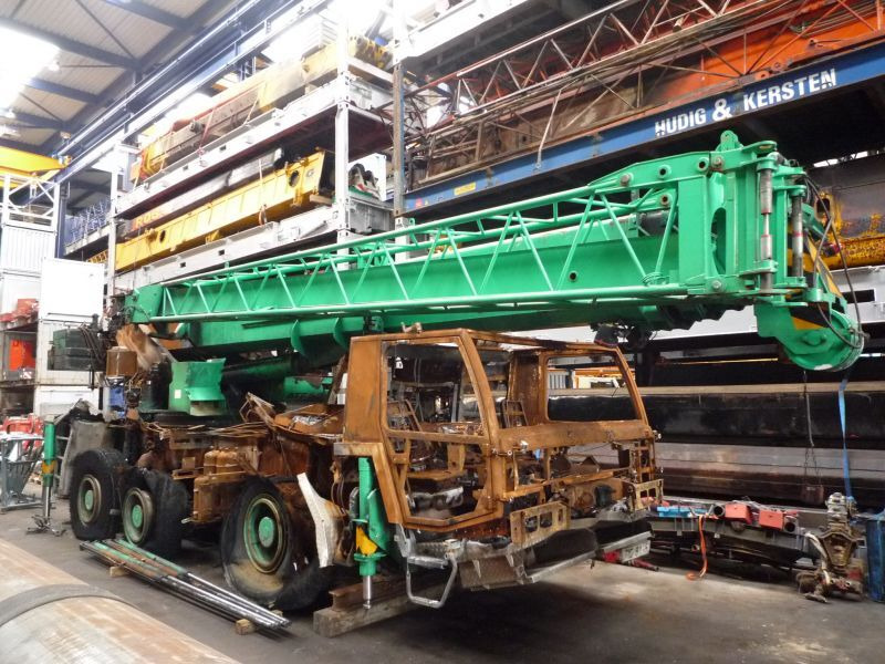 Tadano Faun ATF 60-3 for parts - رافعة لجميع التضاريس: صور 1 Tadano Faun ATF 60-3 for parts - رافعة لجميع التضاريس: صور 1