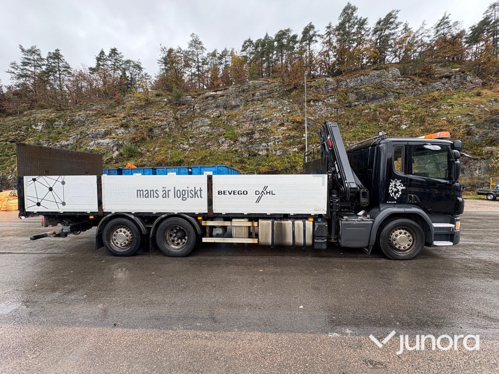 Kranbil - Scania P410, HiAB-kran - شاحنات مسطحة, شاحنة كرين: صور 2 Kranbil - Scania P410, HiAB-kran - شاحنات مسطحة, شاحنة كرين: صور 2