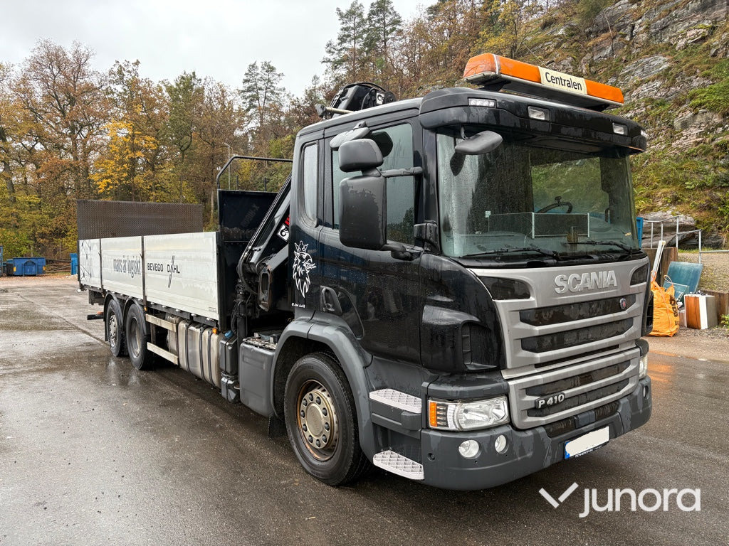 Kranbil - Scania P410, HiAB-kran - شاحنات مسطحة, شاحنة كرين: صور 5 Kranbil - Scania P410, HiAB-kran - شاحنات مسطحة, شاحنة كرين: صور 5
