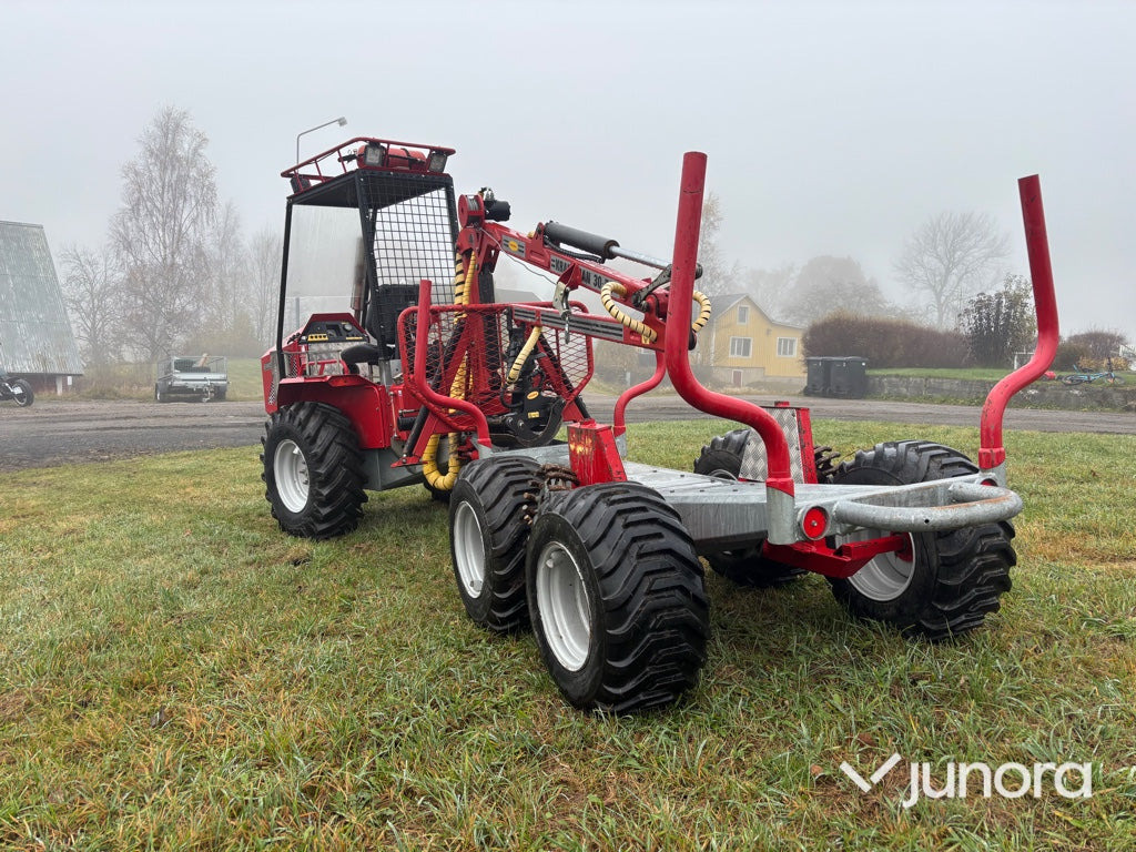 Miniskotare - Kranman, Bison 6000 6WD - شاحنات نقل الأخشاب في الغابات: صور 3 Miniskotare - Kranman, Bison 6000 6WD - شاحنات نقل الأخشاب في الغابات: صور 3