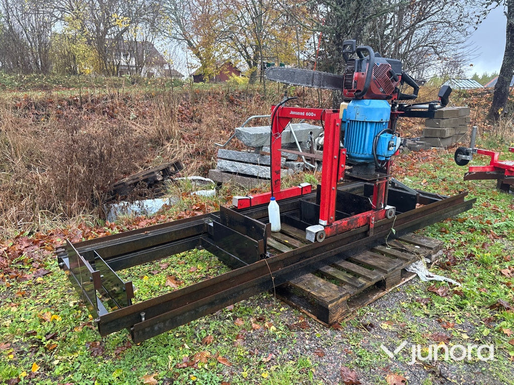 Sågverk - Jonsered 600+ el - المنشرة المحمولة: صور 1 Sågverk - Jonsered 600+ el - المنشرة المحمولة: صور 1