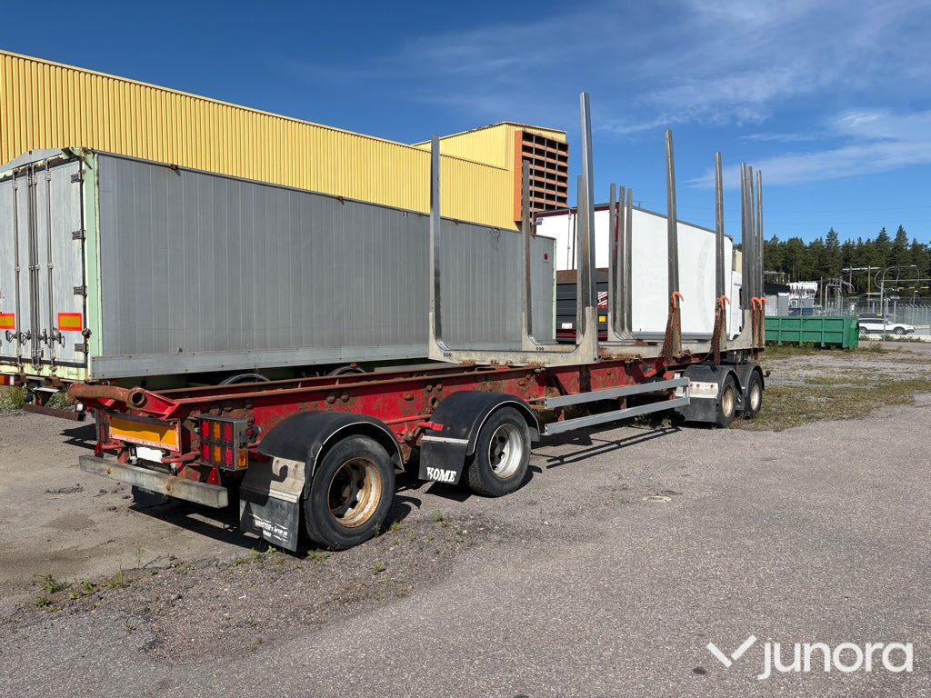 Timmersläp Kome SBB4A-38-105 - مقطورة اخشاب: صور 4 Timmersläp Kome SBB4A-38-105 - مقطورة اخشاب: صور 4