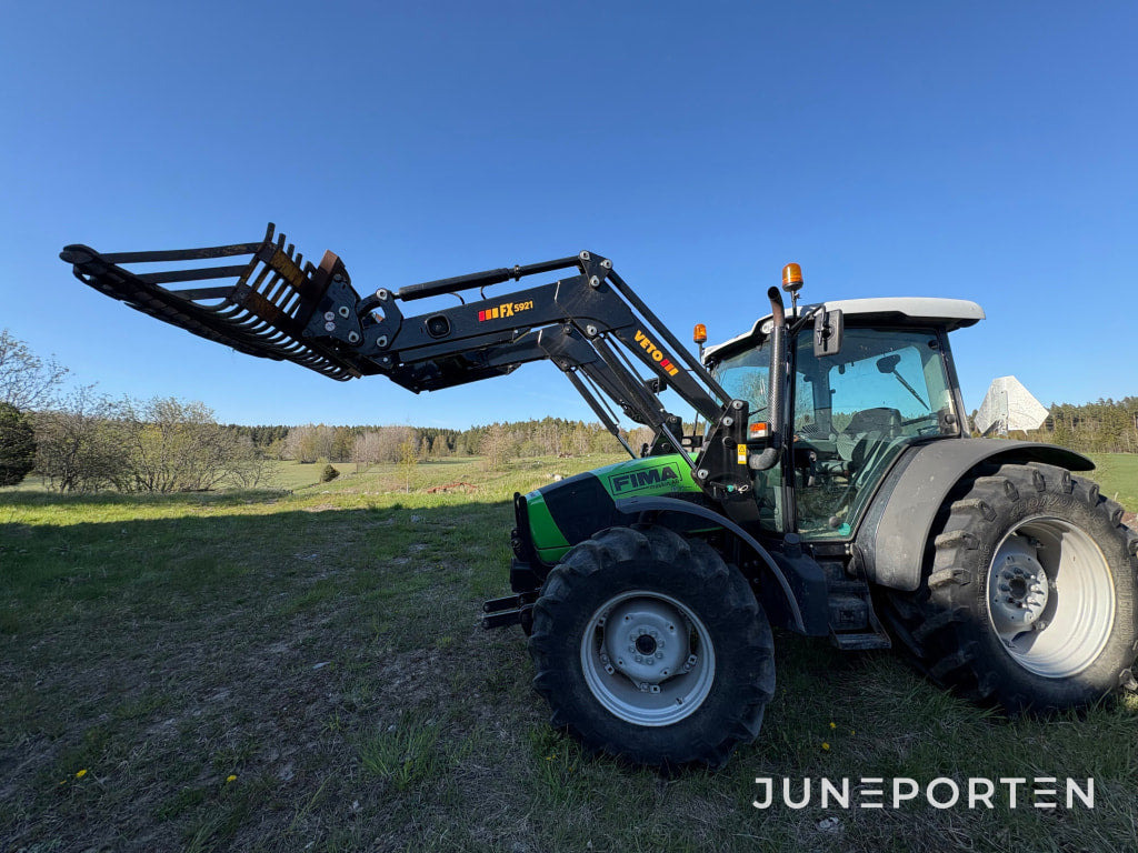 Traktor Deutz Fahr Agrofarm 430TTV med front lastare - جرار: صور 1 Traktor Deutz Fahr Agrofarm 430TTV med front lastare - جرار: صور 1
