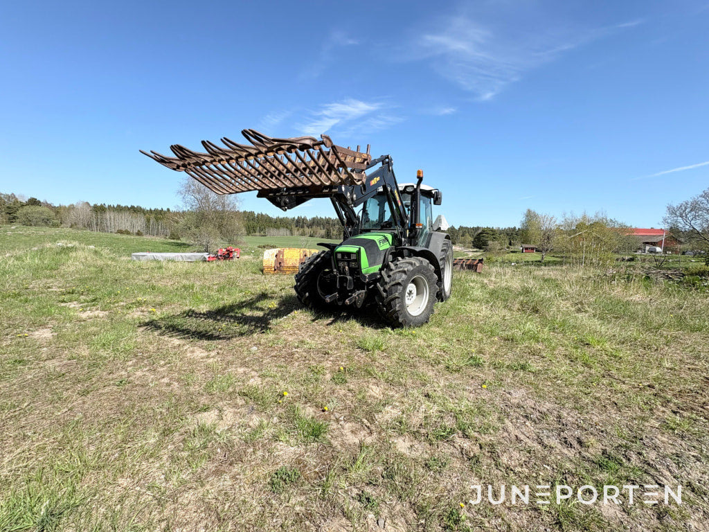 Traktor Deutz Fahr Agrofarm 430TTV med front lastare - جرار: صور 4 Traktor Deutz Fahr Agrofarm 430TTV med front lastare - جرار: صور 4