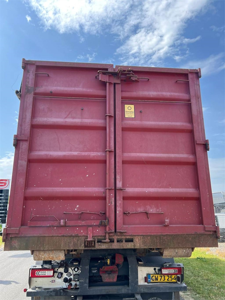 جسم الشاحنة المسطحة HC-contrainer S6435KU kranudskæring + net presenni: صور 10