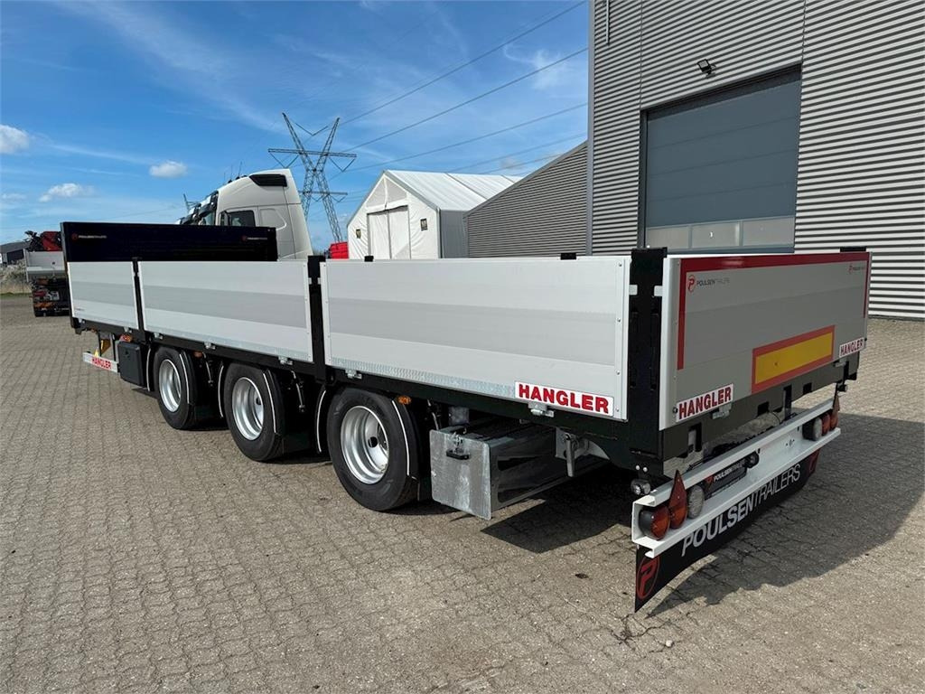 Hangler 3-aks kærre alu-sider + alu-ramper - مقطورات مسطحة: صور 1 Hangler 3-aks kærre alu-sider + alu-ramper - مقطورات مسطحة: صور 1