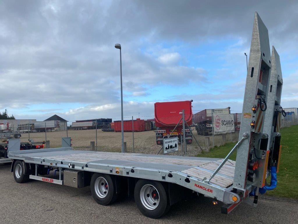 Hangler DTS-H 300 P 3 akslet med ramper - عربة مسطحة منخفضة مقطورة: صور 3 Hangler DTS-H 300 P 3 akslet med ramper - عربة مسطحة منخفضة مقطورة: صور 3