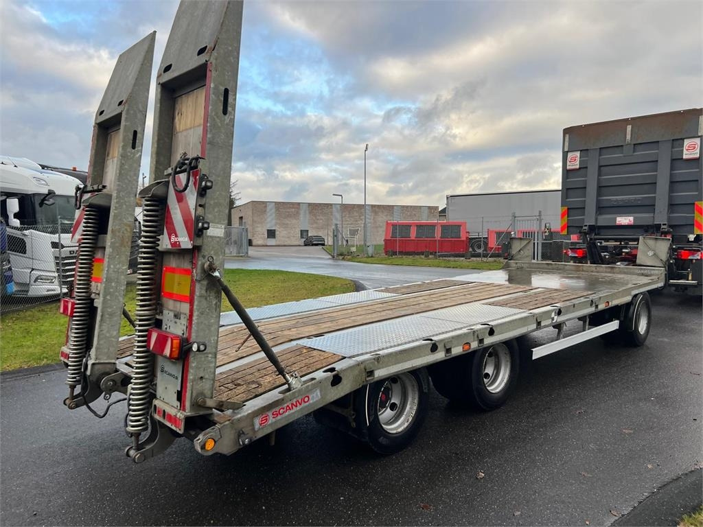 Hangler DTS-H 300P - 30-24 ton totalvægt - عربة مسطحة منخفضة مقطورة: صور 2 Hangler DTS-H 300P - 30-24 ton totalvægt - عربة مسطحة منخفضة مقطورة: صور 2