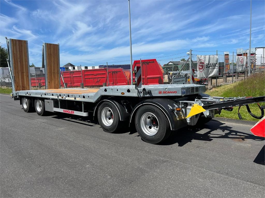 Hangler VTS-H 400 4 akslet - 2 delt ramper - عربة مسطحة منخفضة مقطورة: صور 2 Hangler VTS-H 400 4 akslet - 2 delt ramper - عربة مسطحة منخفضة مقطورة: صور 2