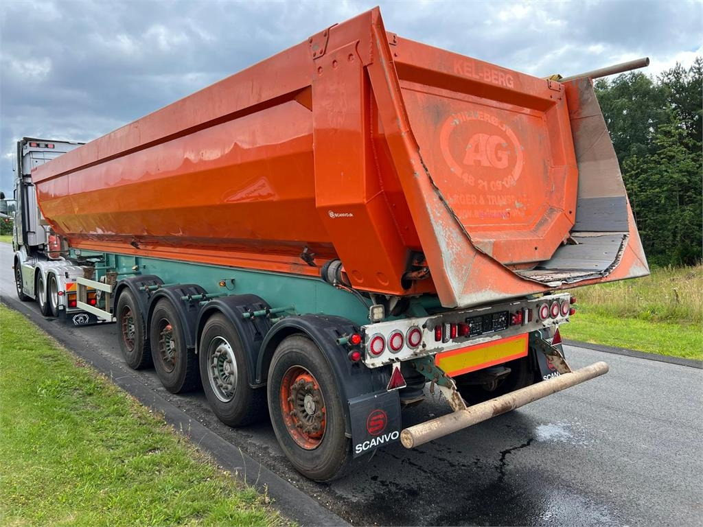 Kel-Berg 4 akslet - alu kasse + plastindlæg - قلابة نصف مقطورة: صور 5 Kel-Berg 4 akslet - alu kasse + plastindlæg - قلابة نصف مقطورة: صور 5