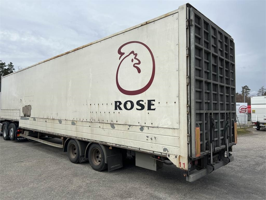 Leci 13,6 mtr. box læsserampe - بصندوق مغلق نصف مقطورة: صور 5 Leci 13,6 mtr. box læsserampe - بصندوق مغلق نصف مقطورة: صور 5