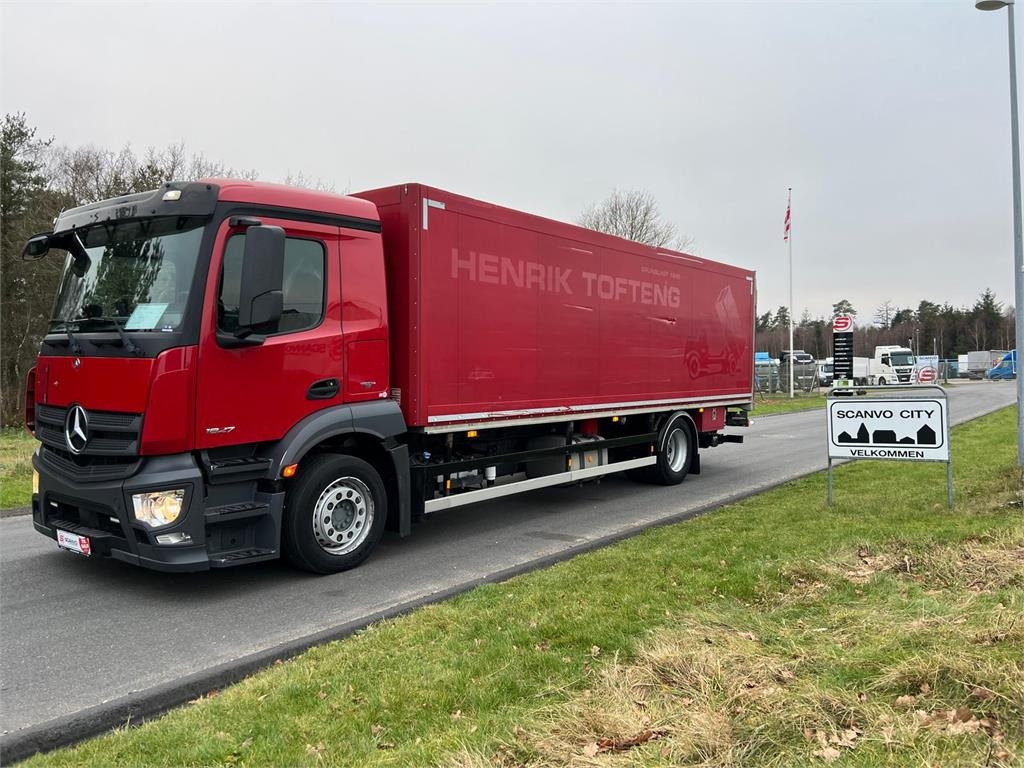 Mercedes-Benz Antos 1827 LnR  - بصندوق مغلق شاحنة: صور 1 Mercedes-Benz Antos 1827 LnR  - بصندوق مغلق شاحنة: صور 1