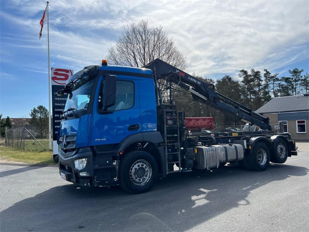 Mercedes-Benz Antos 2546 - Hiab 192 E kran - شاحنات قابلة للفك شاحنة: صور 1 Mercedes-Benz Antos 2546 - Hiab 192 E kran - شاحنات قابلة للفك شاحنة: صور 1
