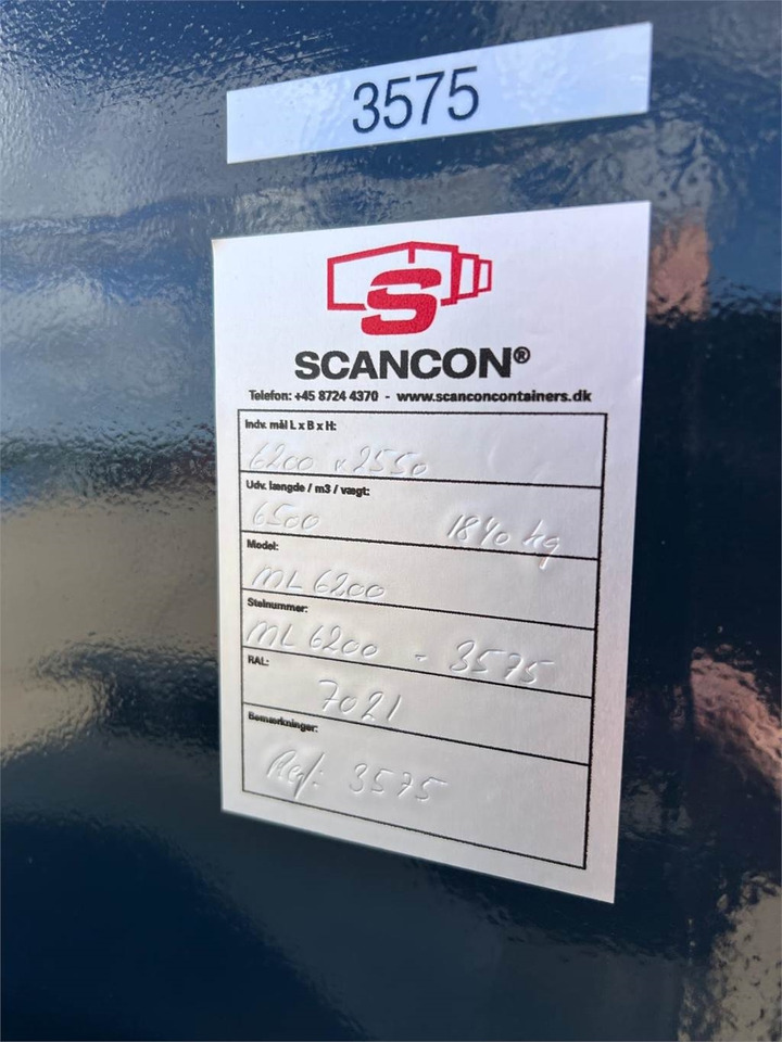 Scancon ML6200R Maskinlad på hejselads ramme - جسم الشاحنة المسطحة: صور 4 Scancon ML6200R Maskinlad på hejselads ramme - جسم الشاحنة المسطحة: صور 4