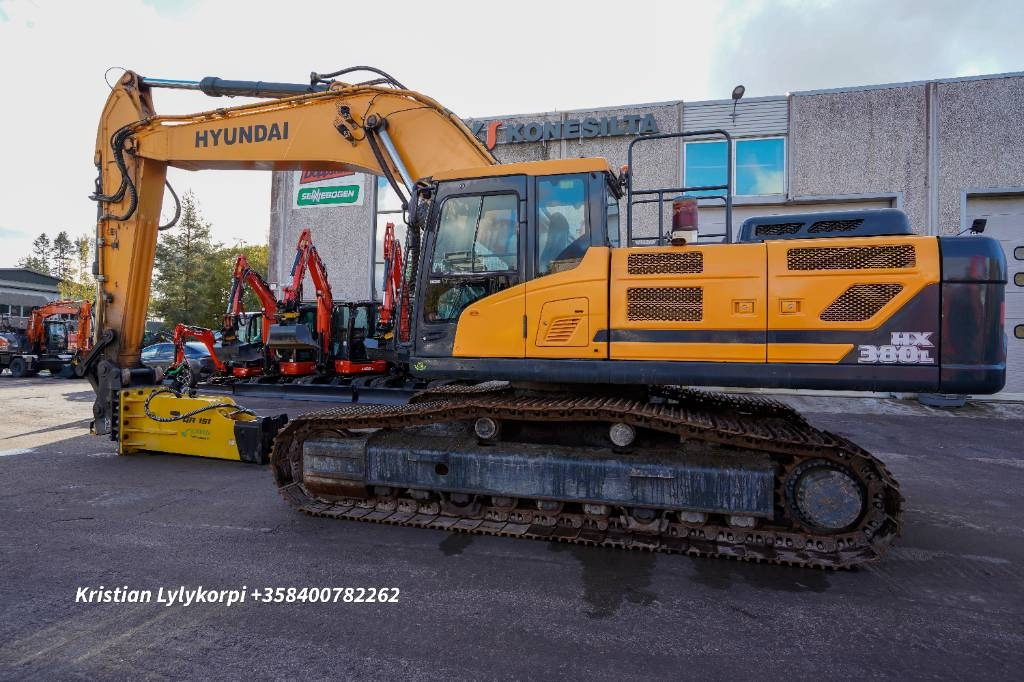 Hyundai HX 380 L - حفارات زحافة: صور 1 Hyundai HX 380 L - حفارات زحافة: صور 1