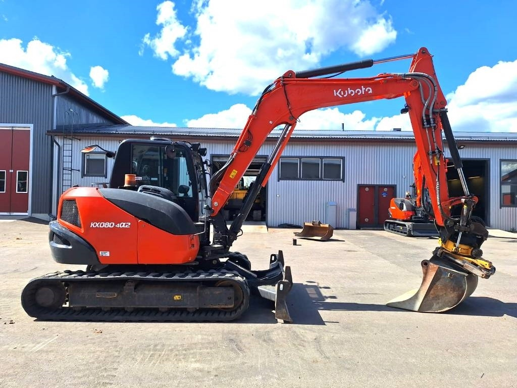 Kubota KX080-4a2 PYÖRITTÄJÄLLÄ - حفارة مصغرة: صور 4 Kubota KX080-4a2 PYÖRITTÄJÄLLÄ - حفارة مصغرة: صور 4