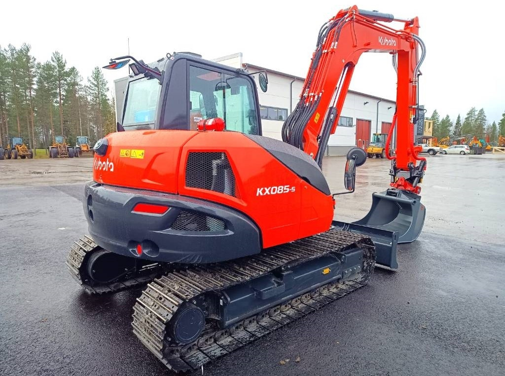 Kubota KX085-5 -UUTUUS- KMÄKI/PIRKKALA/TUUSULA - حفارة مصغرة: صور 5 Kubota KX085-5 -UUTUUS- KMÄKI/PIRKKALA/TUUSULA - حفارة مصغرة: صور 5